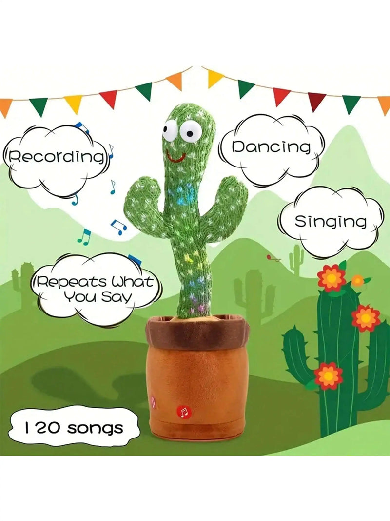 Cacto Divertido: Canta, Imita e Repete o que Você Diz - Alegria para Crianças